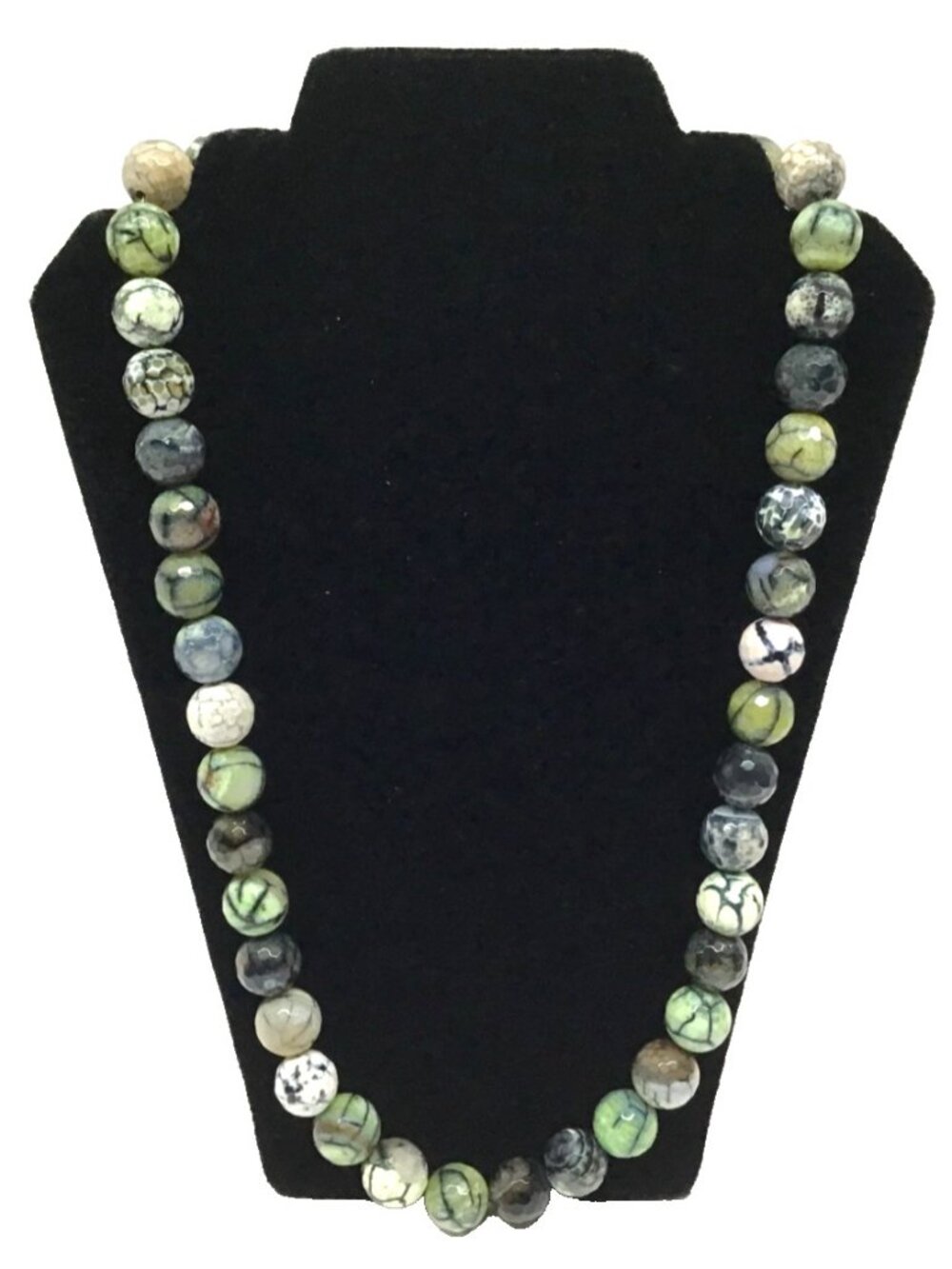 Jay King Mojave Green Turquoise Sterling Silver 22 inch Adjustable Necklace